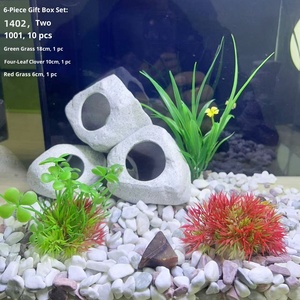 Forma <span class=keywords><strong>de</strong></span> <span class=keywords><strong>piedra</strong></span> acuario hueco desove <span class=keywords><strong>de</strong></span> peces, cría, escondite y juego refugio para decoración <span class=keywords><strong>de</strong></span> paisaje <span class=keywords><strong>de</strong></span> pecera - Product Image 2