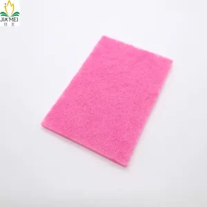 Tampon anti-rayures en silicone de couleur rose, pour le nettoyage de la cuisine et la vaisselle