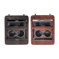 Pour GMC Yukon, pour Chevy Tahoe Silverado, cadre radio et porte-gobelets de console centrale en grain de bois
