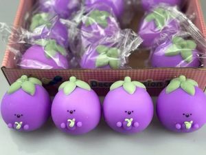Squeezable Squishy Cartoon Bun <b>Ball</b> Other Fruit Vegetable <b>Squeeze</b> Toys Soft Sensory Stress Relief Fidget Toy Box - Product Image 4