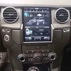 Tesla ekran Android 9 araba multimedya oynatıcı GPS navigasyon radyo Land Rover Discovery 4 için LR4 L319 2009-2016 carplay WIFI harita