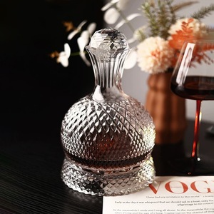Leichte Luxus High-End rotierende Dekan ter transparente Haushalt Kristallglas Weinglas Spender Premium Weinglas - Product Image 3