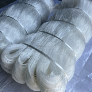 Reti da pesca monofilamento di Nylon all'ingrosso della fabbrica tutte le <span class=keywords><strong>dimensioni</strong></span> <span class=keywords><strong>rete</strong></span> da pesca semilavorata a doppia cimosa annodata - Product Image 1