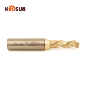 कोकून 3 बांसुरी <span class=keywords><strong>1</strong></span>/2 इंच लेपित मिलिंग कटर बिट कार्बाइड - Product Image 4