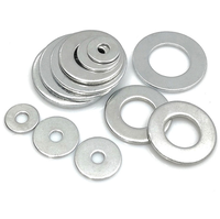 High-Quality DIN1440 Galvanized Steel & Stainless Steel Flat Washers - 1/4" Fender Washers for Industrial Fastening
