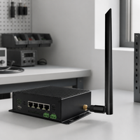 Antenne pliable en caoutchouc 5dBi à connecteur mâle -J, bande complète 4G LTE 3G 2G, pour routeur industriel et passerelle