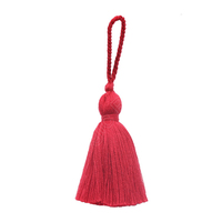 E-magic Factory Vente en gros Ventes chaudes Haute qualité 11CM Accessoire en cordon de satin à pompon  Options de couleurs variées