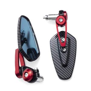 Fancy Blue Glass Handlebar Rear View <b>Mirror</b> for Tank zuma BWS <b>Motorcycles</b> <b>Motorcycle</b> Accessories - Product Image 6