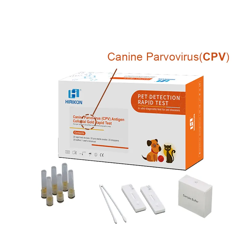 Giardia Parasite Detection Antigen Rapid Test Kit Colloidal Gold Method High Accuracy Medical Diagnosis Pet Test