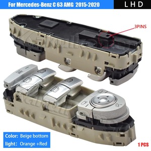 A2229056800 A2059056811 Interruptor de ventanilla eléctrica para mercedes-benz W205 W253 W213 W222 C E Clase 4 puertas Saloon Nueva condición - Product Image 4