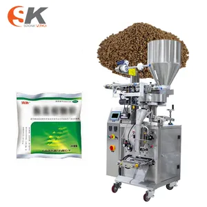 Automatic tea filling weight packing machine snack popcorn cashew nut seeds beans peanut small grain packing machine