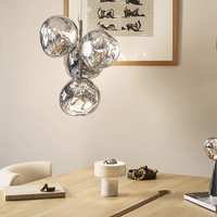 Lámpara de Techo Moderna Tipo Copa con Pantalla de Acrílico para Decoración Interior de Salas de Estar, Hoteles y Cafeterías