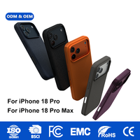 Coque personnalisée pour iPhone 18 ProMax, finition floquée, magnétique, structure pliable TPU+PC, couleur personnalisée, fabrication OEM/ODM, vente en gros