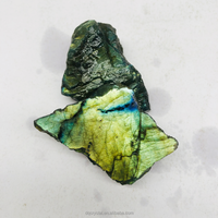 Piedras Naturales en Bruto al por Mayor, Cristal de Labradorita sin Pulir, Piedra de Labradorita Semipulida para Decoración