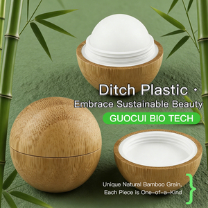 Bálsamo Labial Reparador OME ODM para Labios Secos y Agrietados, Suaviza las Líneas Finas, Hidrata, con Manteca de Karité Natural y Aceite de Jojoba, Ecológico, en Envase de Bambú - Product Image 5