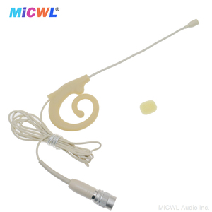 Neues MICWL Mini Micro fone <span class=keywords><strong>Com</strong></span> Fone De Ouvido Para Schnecken-Headset-Mikrofon für SLX ULX GLX EW G2 G3 G4 Wireless 3,5mm TA4F 4Pin - Product Image 2