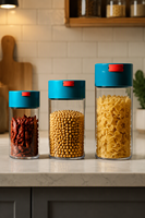 Boîte de conservation sous vide Condient Box pour épices, produits secs et ingrédients de pâtisserie, prête pour la cuisine, portable