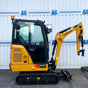 Mini-excavatrice LiuGong 9018F 1,8 tonne à chenilles rétractables pour serres et travaux en espaces étroits – Nouveauté 2026 en promotion - Product Image 1