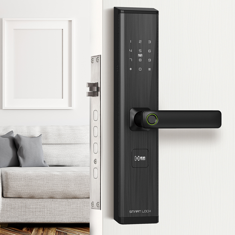 Best Tuya Smart Lock Home Apartment Electronic Digital Biometric Fingerprint Door Lock Wifi