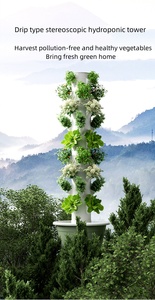 Torre Vertical Hidropónica de la Mejor Calidad con 9 Niveles para Uso Doméstico y Comercial para Cultivar Hierbas - Product Image 3