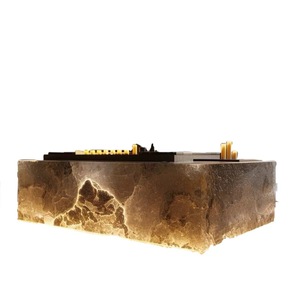 <span class=keywords><strong>Comptoir</strong></span> <span class=keywords><strong>de</strong></span> <span class=keywords><strong>cuisine</strong></span> en pierre frittée lumineuse personnalisée, aspect marbre, <span class=keywords><strong>table</strong></span> <span class=keywords><strong>de</strong></span> bar pour caissier - Product Image 6