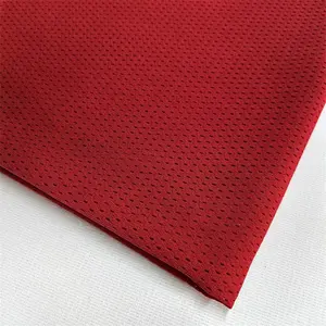 Factory Price 100% Polyester Warp Knitted Net Dty Soft Mesh Fabric For Laundry Bag Sportswear 125gsm