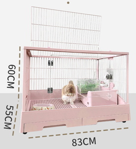 Tirando del cajón Tipo Anti-Spray Orina Conejo Chinchilla Hurón Jaula <span class=keywords><strong>para</strong></span> animales pequeños - Product Image 5