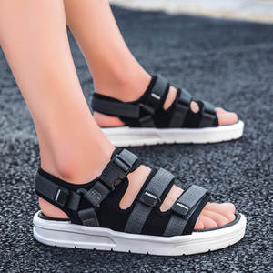 <span class=keywords><strong>Sandales</strong></span> d'extérieur respirantes pour hommes, style coréen décontracté, nouvelle collection été 2023, fermeture auto-agrippante, vente en gros transfrontalière - Product Image 2