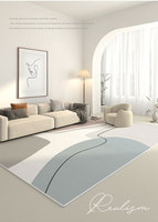Modern Style Maschinen gefertigte weiche rutsch feste Low Pile Neuheit Muster Teppiche Wasch bar ohne Schuppen für Wohnzimmer Schlafzimmer Teppich
