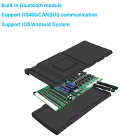 Sistema de Gestión de Baterías JK Smart BMS 8S-24S 40A 60A 80A 100A 120A LiFePO4 con Envío DDP para Almacenamiento Solar en RV