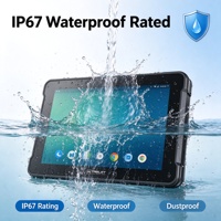 Tablet PC Android Tangguh untuk Kendaraan, Tahan Air IP67, Layar 10.1 Inci 1000 Nits, 8-36V, 4GB 64GB, IK07, FCC CE, OEM ODM