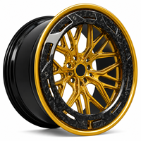 Jantes en fibre de carbone ForgeLab personnalisées 18 20 22 24 26 19 pouces 5x114.3 5X120 6X139.7 Mercedes Corvette Land Rover Rolls-Royce