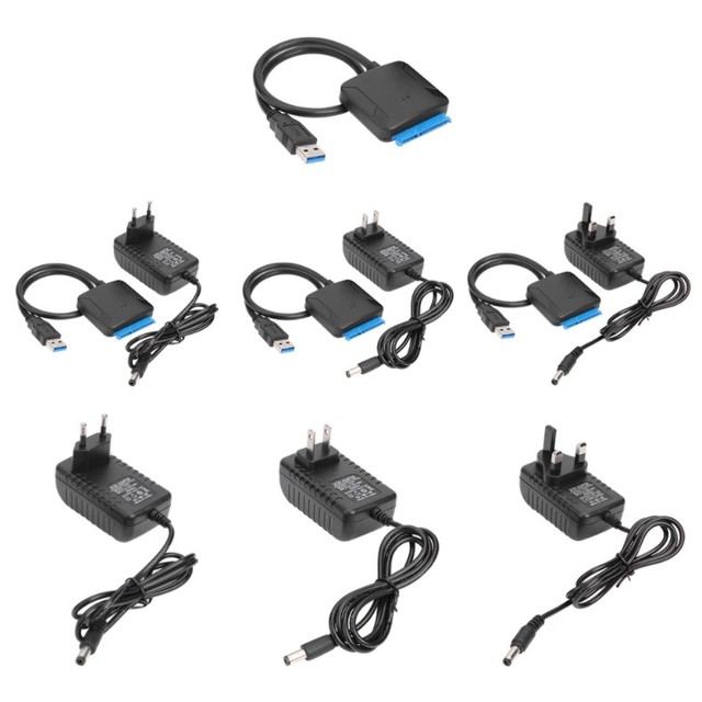 New USB 3.0 to SATA 3 Cable SATA to USB Adapter Convert Cables Support 2.5/3.5 Inch External HDD SSD Hard Disk Drive Cable