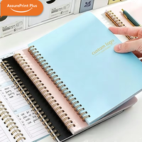Agenda hebdomadaire A5 non daté à spirale, carnet de liste de tâches, suivi des habitudes, journal de buts, agenda simple, journal de bord, usage professionnel et bureautique, en PU et papier