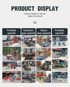 <span class=keywords><strong>Aserradero</strong></span> de banda <span class=keywords><strong>horizontal</strong></span> portátil con motor de gasolina de alta calidad - Product Image 5