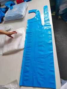 Delantales <span class=keywords><strong>Desechables</strong></span> de Polietileno HDPE/LDPE al Por Mayor, Delantales de Plástico Sin Mangas, Precio de Fábrica - Product Image 4