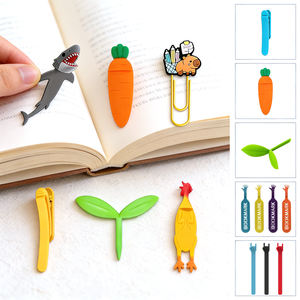 Marcadores de Libros de PVC con Logotipo Personalizado, Marcadores de Página Flexibles de Goma, Diseño 3D en Relieve <span class=keywords><strong>para</strong></span> Niños, Estudiantes, Regalos de Lectura, Recompensas Escolares, OEM - Product Image 5