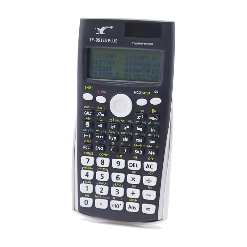 Calculatrice ciatifica plus multifonction, outil de diagnostic pour étudiants, double puissance, avec 417 fonctions,