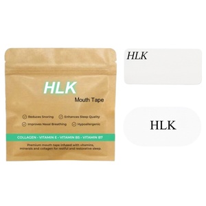 HLK NEW MATERIALS Cinta Bucal Reutilizable con Vitaminas y Colágeno para Dormir - Product Image 1