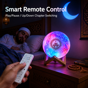 Haut-parleur Coranique QB512 à Succès Commercial, Lecteur Coranique Numérique, Contrôle Tactile Bluetooth, Lampe LED, Télécommande via APP, Prix Usine - Product Image 6
