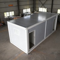 Maison conteneur modulaire à assemblage rapide de 20 pieds, de qualité industrielle, préfabriquée, design moderne, garantie 5 ans