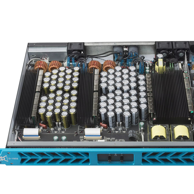 D-1502 CVR Audio Disco Dj Equipment Powered 1U Amplifier Concert Professional Amplifier