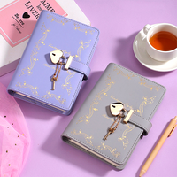 Journal de voyage papeterie pour filles mignonnes personnalisées carnet de notes à spirale avec serrure