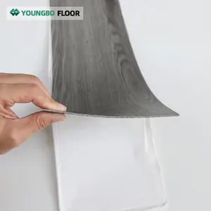 DIY виниловые напольные покрытия легко установить 100% водонепроницаемые огнестойкие коврики из ПВХ традиционный дизайн с пилинг-палкой