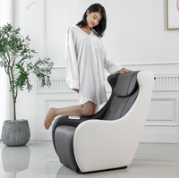 Chaise de massage 3d à capsule spatiale zéro gravité, pétrissage des fesses et de la colonne vertébrale, siège de voiture complet, Portable, petite mini chaise de massage