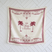 Selendang Sutra Persegi Kustom, Bandana Rambut Satin yang Dipersonalisasi, Selendang Leher dan Kepala Premium untuk Wanita, Hadiah Pesta Pernikahan yang Elegan.