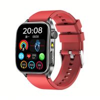 Reloj Inteligente E810 con Monitor de ECG, Pantalla AMOLED de 1.952'', Láser Físico para el Cuidado de la Salud, Reloj Inteligente con ECG, Novedad 2025