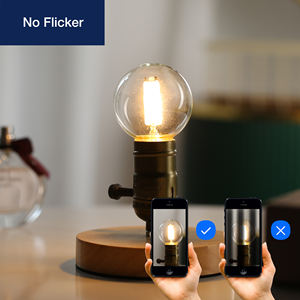 220 वी विंटेज ग्लोब बल्ब जी 60 एडिसन का नेतृत्व कर रहे फिलामेंट बल्ब पेंडेंट चंडेलियर प्रकाश गर्म सफेद साफ ग्लास ई 27 - Product Image 5