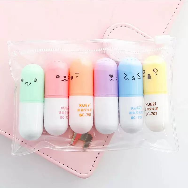 cute highlighter stationery