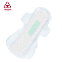 Serviettes hygiéniques ultra-fines respirantes en coton avec ailettes pour femmes